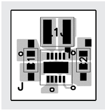 6x6毫米板級空間內的典型布局