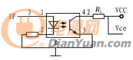 典型的TLP52l-4電路