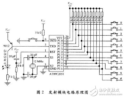 紅外遙控密碼鎖電子電路設(shè)計(jì)詳解 —電路圖天天讀（169）