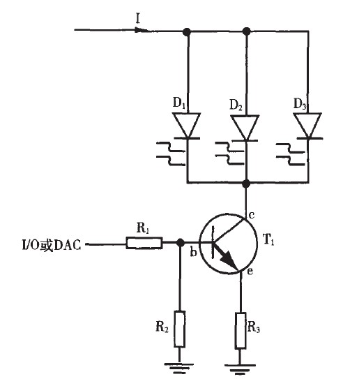 圖1 LED 背光源的驅(qū)動(dòng)電路